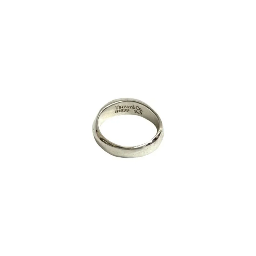 ★SOLD★ Tiffany & Co Knife Edge Ring Silver 925 Ring No 9 - Picture 6 of 7